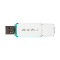 Philips FM08FD70B USB flash drive 8 GB USB Type-A 2.0 Turkoois, Wit - thumbnail