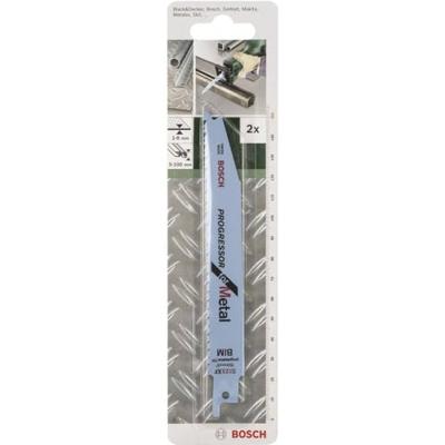 Bosch Accessories 2609256710 Reciprozaagblad bimetaal, S 123 XF Progressor for Metal Zaagbladlengte 151 mm 2 stuk(s) Bosch Accessories 2609256710 Reciprozaagblad bimetaal, S 123 XF Progressor for Metal Zaagbladlengte 151 mm 2 stuk(s)