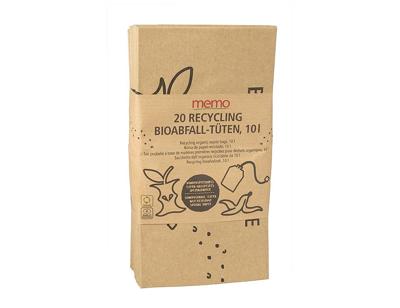 Memo Gft zakken recycling papier 10l