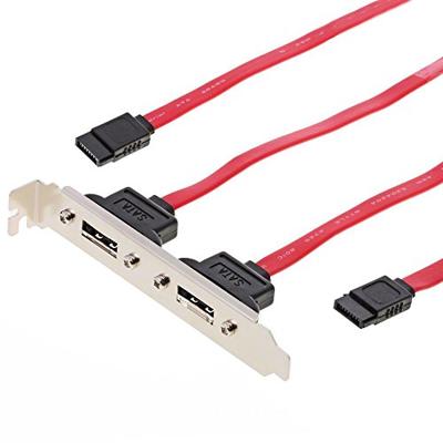 DeLOCK SATA op eSATA poortuitbreiding slotplaatje