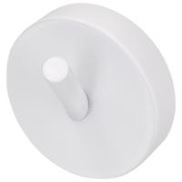 Handdoekhaak Haceka Kosmos Enkel Mat Wit - thumbnail