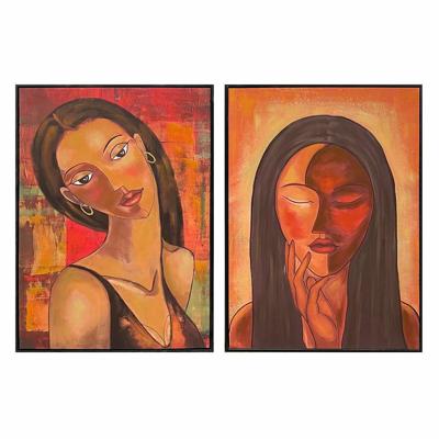 Schilderij DKD Home Decor Abstract Modern (60 x 3,5 x 90 cm) (2 Stuks)