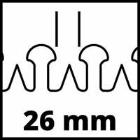 Einhell GE-CH 36/61 Li-Solo Power X-Change Heggenschaar Accu Zonder lader, Zonder accu 18 V Li-ion 670 mm - thumbnail