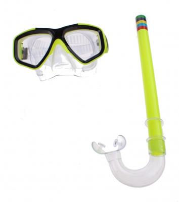 Jialong duikset 4 delig geel