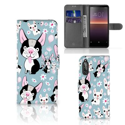 Sony Xperia 10 II | Telefoonhoesje | Met pasjeshouder | Hondjes Sony Xperia 10 II | Telefoonhoesje | Met pasjeshouder | Hondjes