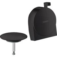 Hansgrohe Exafill S afbouwdeel S badvul-, overloop- en afvoergarnituur, mat zwart - thumbnail