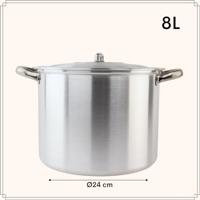 OTIX Soeppan 8 Liter Aluminium Stamppotpan - thumbnail