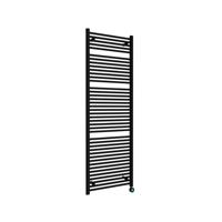 Best Design Elektrische Badkamer 1800x600 mm radiator Best-Design Mat Zwart - thumbnail