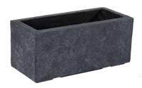 Arizona Balconybox Str Graphite L40W17.2H17.2 Bloempot MCollections - Mcollections - thumbnail
