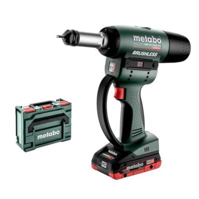 Metabo NMP 18 LTX BL M10 601788800 Accu-blindklinkmoerpistool 18 V 4 Ah Li-ion Metabo NMP 18 LTX BL M10 601788800 Accu-blindklinkmoerpistool 18 V 4 Ah Li-ion