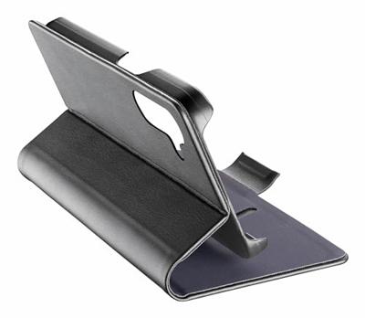 Cellularline BOOK3GALA255GK Backcover Samsung Samsung Galaxy A25 5G Zwart