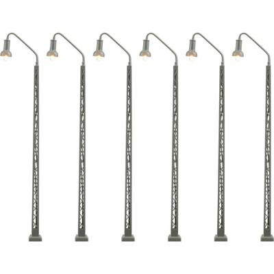 Viessmann Modelltechnik N Rangeerterreinlantaarn Enkel Kant-en-klaar model 65856 6 stuk(s) Viessmann Modelltechnik N Rangeerterreinlantaarn Enkel Kant-en-klaar model 65856 6 stuk(s)