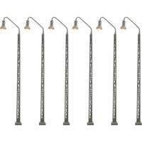 Viessmann Modelltechnik N Rangeerterreinlantaarn Enkel Kant-en-klaar model 65856 6 stuk(s) - thumbnail