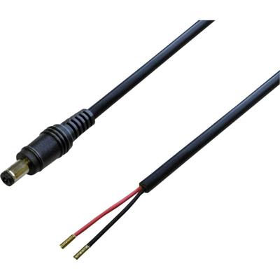 BKL Electronic DC-connector Holle DC-stekker - Adereindhulzen 2 m 1 stuk(s)