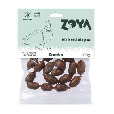 ZOYA Duck sausages - traktatie voor hond - 100g