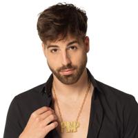 Ketting &apos;Pimp&apos; Goud - thumbnail