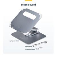Cooling Base voor Laptop Startech ATER-LAPTOP-RISER Aluminium - thumbnail