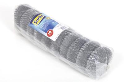 Sorbo panspons metaal - 40 gr - 10 stuks Sorbo panspons metaal - 40 gr - 10 stuks