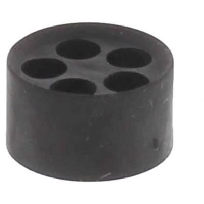 Wiska 10102023 MFD 25/05/056 Meervoudig dicht-inzetstuk Slagvast, Met trekontlasting M25 Kunststof Zwart (RAL 9005) 25 stuk(s)