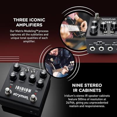 Strymon Iridium Amp Modeler & Impulse Response Cabinet