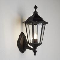 Searchlight Klassieke buitenlampAlex Up zwart - 82530BK - thumbnail