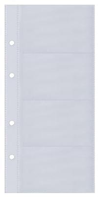 Sigel SI-VZ300 Visitekaartmap Zwart Voor 200 Visitekaarten Tot 90x58mm