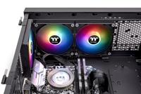 Thermaltake TT CT140 ARGB Sync PC Computer behuizing Ventilator Zwart 2 stuk(s) - thumbnail