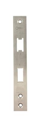 Ivana 54821 sluitplaat - RVS recht - voor veiligheidsslot 54813