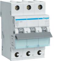 Hager MBS325 Sonstiger Schalter/Taster Zekeringautomaat 3-polig 25 A 400 V - thumbnail