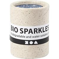 Creativ Company Bio glitter blauw, 10gr - thumbnail