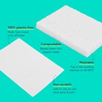 Seep Eco pop-up sponzen - 2 stuks - thumbnail