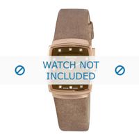 Boccia horlogeband 3237-04 Leder Beige 20mm - thumbnail