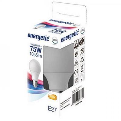 Energetic LED GLS E27 9,6-75W 2700K mat - 2710312 Energetic LED GLS E27 9,6-75W 2700K mat - 2710312