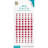 Nellie's Choice • enamel dots 206c red - thumbnail
