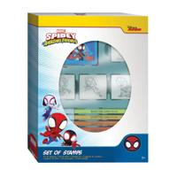 Multiprint Spidey stempelset met 4 stempels - thumbnail