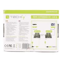 Techly IDATA EXT-E70I audio/video extender AV-zender & ontvanger Zwart - thumbnail