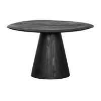 WOOOD Organische Salontafel 'Posture' Mangohout, 70 x 59cm, kleur Zwart - thumbnail