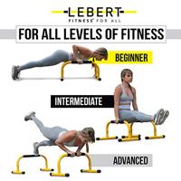 Lebert Parallettes zwart - thumbnail
