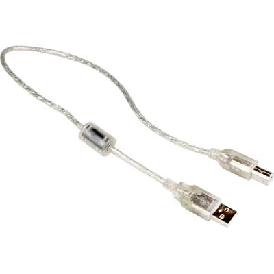 Delock Kabel USB 2.0 Upstream 0,5 m met ferrietkern