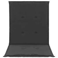 VidaXL Tuinstoelkussen lage rug 2 st oxford stof antraciet - thumbnail
