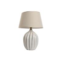 Bureaulamp Home ESPRIT Wit Porselein 50 W 220 V 40 x 40 x 60 cm - thumbnail