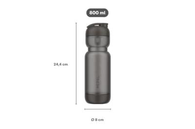 Mepal Shakebeker - graphite black - 800ml