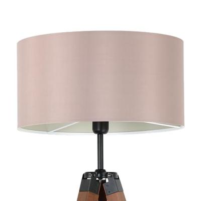 Eglo Landelijke vloerlampLantada 106cm Tripod hout met taupe - 44115 - thumbnail
