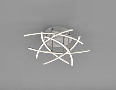 Fischer & Honsel Chromen plafondlampCross TW Ø 55cm - 20925