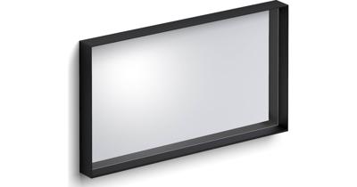 Clou Look at Me Spiegel - 90x50x8cm - rechthoek - mat zwart CL/08.09.090.21