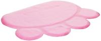 TRIXIE SCHOONLOOPMAT VOOR KATTENBAKKEN POOT PVC ROZE 40X30 CM 2 ST - thumbnail