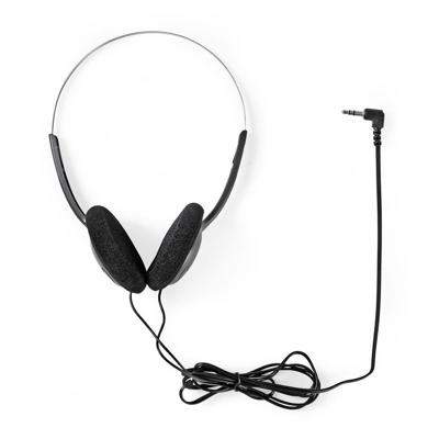 Bedrade Koptelefoon | 1,2 m Ronde Kabel | On-Ear | Zwart