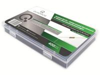 Quadrios 201711P001 201711P001 Koolfilmweerstand assortiment Axiaal bedraad 0.25 W 5 % 400 stuk(s) - thumbnail