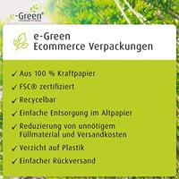 e-Green enveloppen met blokbodem, ft 229 x 162 x 40 + 86 mm, doos van 250 stuks - thumbnail