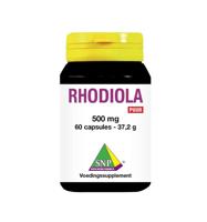 SNP Rhodiola 500mg puur 60 Capsules - thumbnail